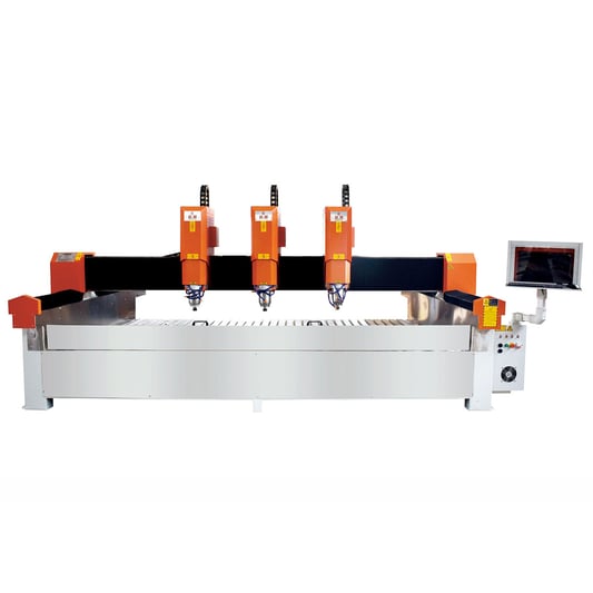 Classical Three Head Stone Engraving Machine